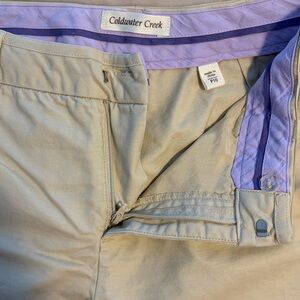Women’s Coldwater Creek  Beige Pants